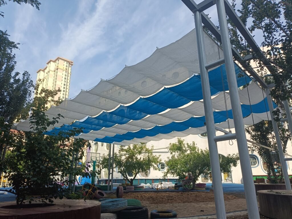 manual retractable shade canopy