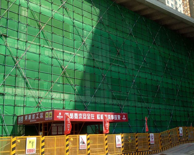 high quality construction safety net, dust protection net