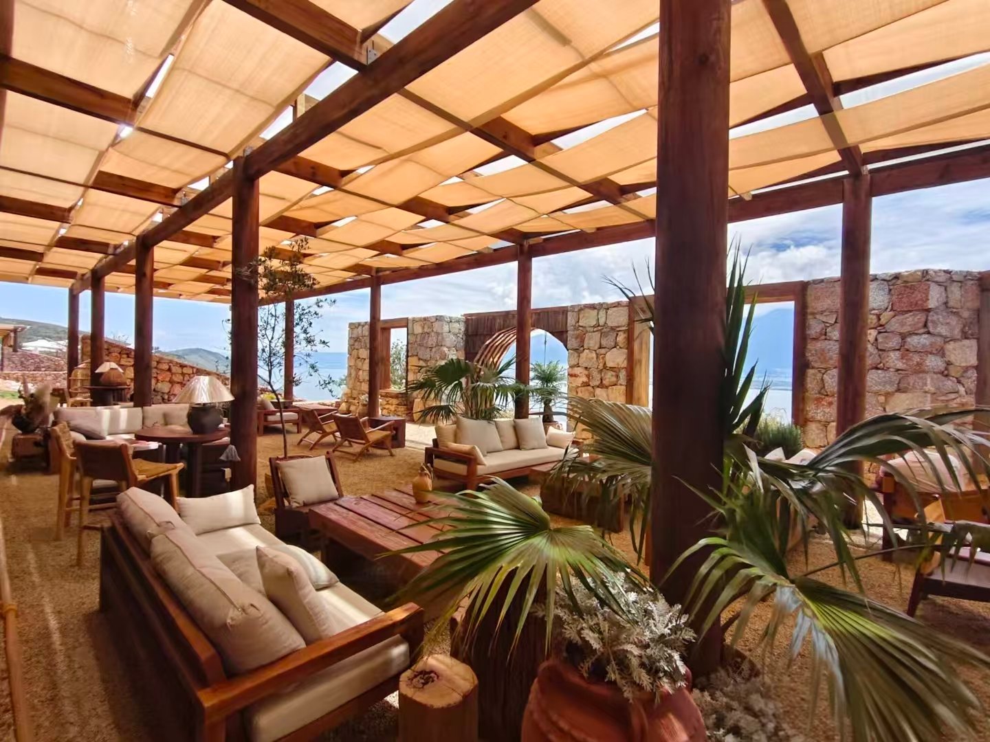 Young Shade Sail- Restaurant & Cafe shade Canopy,shade sail, shade awning