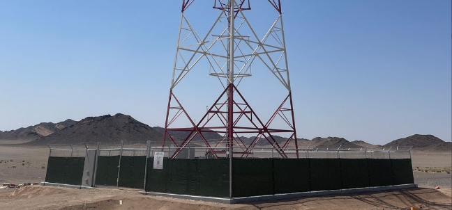 Base Station Towers protect solution, windbreak net. sand barrier net